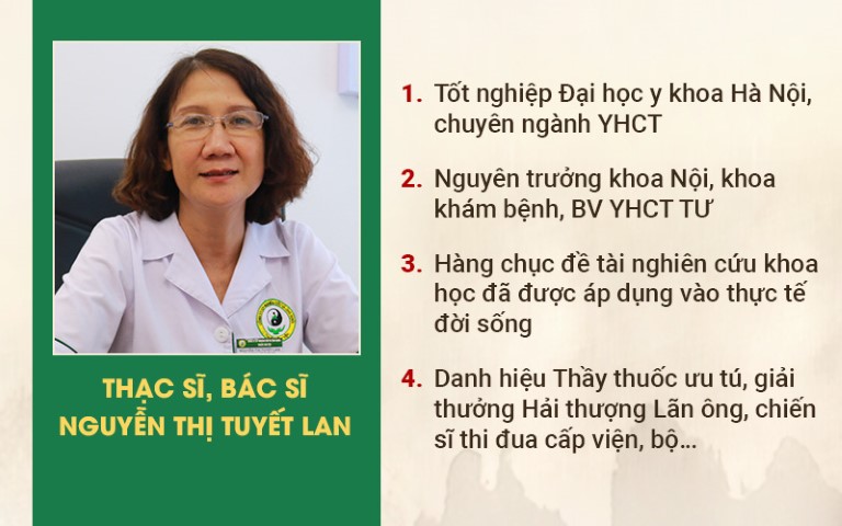 Thạc sĩ, bác sĩ CKII Nguyễn Thị Tuyết Lan đánh giá bài thuốc Dạ Dày Đỗ Minh